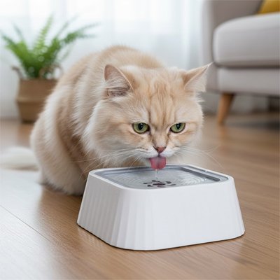 Gamelle Chat anti-éclaboussures pour eau