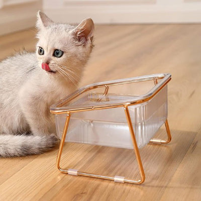 Gamelle Chat avec bols inclinés et surélevés