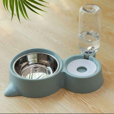 Gamelle chat avec bol inox amovible hygiénique