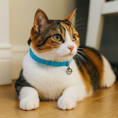 Collier anti etanglement pour chat