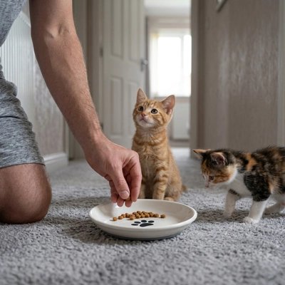 Gamelles Chaton céramique repas chatons