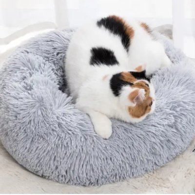 Lit Rond et Moelleux pour Chien et Chat - Joyeux Felin